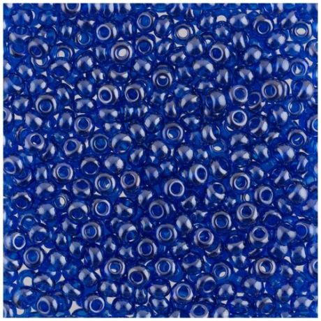 Бисер круглый PRECIOSA 2,3 мм, 500 г, 66300, Ф290 синий