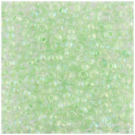 Бисер круглый PRECIOSA 2,3 мм, 500 г, 58552, Ф554 светло-зеленый