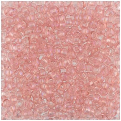 Бисер круглый PRECIOSA 2,3 мм, 500 г, 07112, Ф612 бледно-розовый