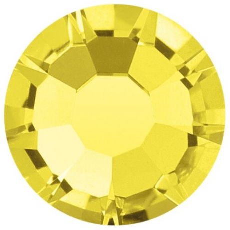Стразы клеевые PRECIOSA 4,7 мм, стекло, 144 шт, желтые, 10070 (438-11-615 i)