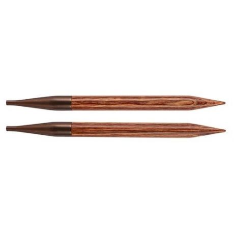 Спицы Knit Pro Ginger 31204, диаметр 3.75 мм, длина 12 см, коричневый
