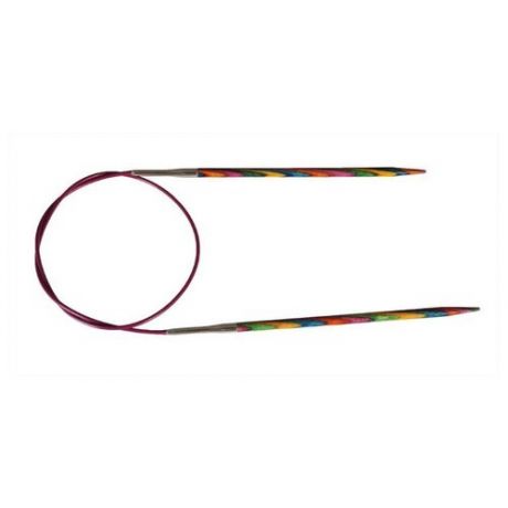 Спицы Knit Pro Symfonie 20368, диаметр 2.25 мм, длина 120 см, многоцветный