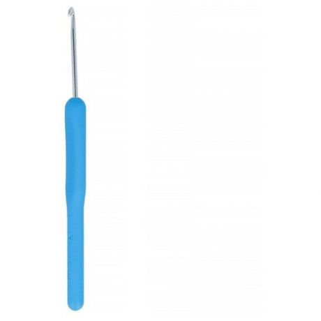 Крючок для вязания Gamma с пластиковой ручкой, металл, d 3,5 мм, 14 см, в чехле