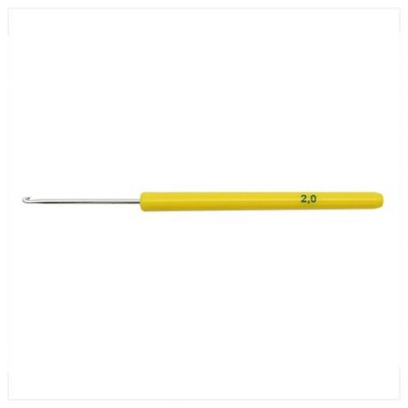 0332-6000 Крючок вязальный с пластиковой ручкой, 2 мм, 10 упак