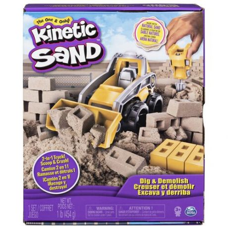 Кинетический песок Kinetic Sand Экскаватор (6044178)