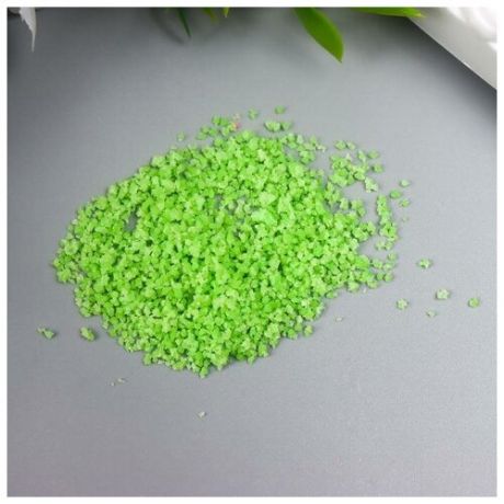 Market-Space Песок флуоресцентный "Зеленый" 10 гр