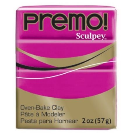 Полимерная глина Sculpey Premo 5504 (фуксия), 57г