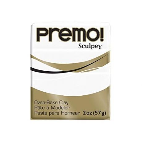 Полимерная глина Sculpey Premo 5001 (белый) 57г