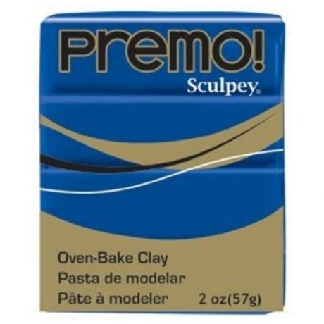 Полимерная глина Sculpey Premo 5063 (голубой кобальт), 57г