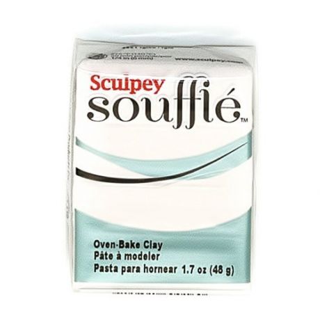 Полимерная глина Sculpey Souffle 6001 (белый) 48г