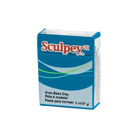 Полимерная глина Sculpey III 505 (бирюза), 57г