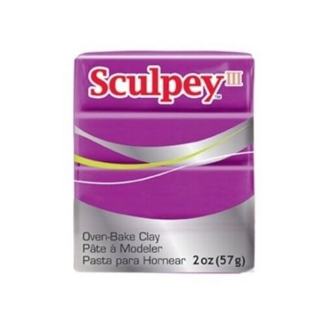 Полимерная глина Sculpey III 1112 (лилово-жемчужный), 57г