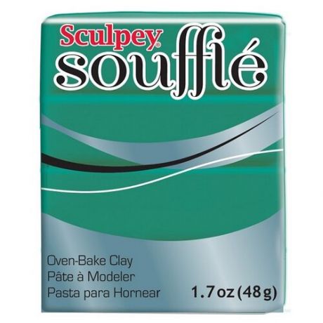 Полимерная глина Sculpey Souffle 6323 (нефрит), 48г