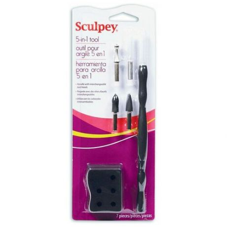 Инструменты Sculpey 5-in-1 Clay Tool набор инструментов ASCT01 .