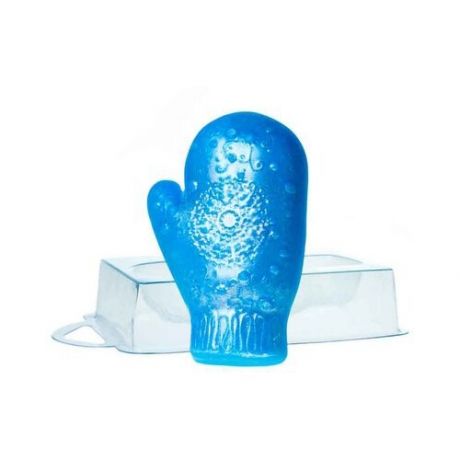 Пластиковая форма для мыла №01 14.8 х 10 см пластик Варежка кружевная