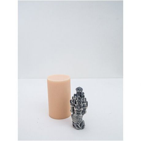 Силиконовая форма для мыла, силиконовая форма для гипса, силиконовый молд "Терем" 3D