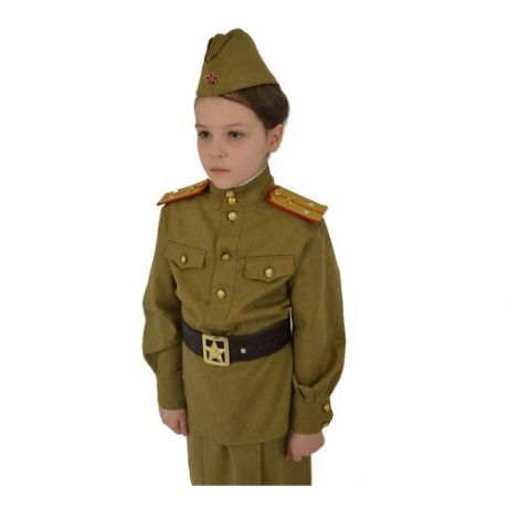 Форма комсостава Красной Армии обр. 1943 г. для девочек (форма ВОВ)