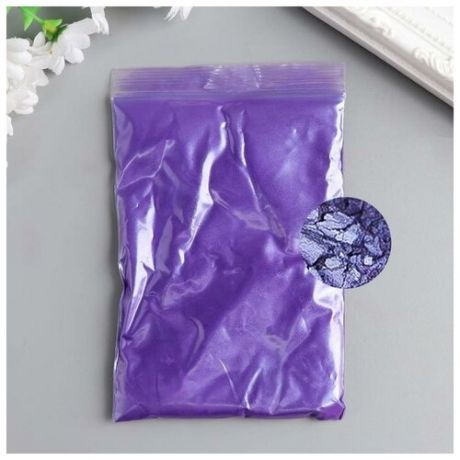 Пигмент порошок 50 гр "Фиолетовый тюльпан" перламутр