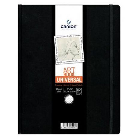 Блокнот для графики Canson "Art Book Universal" 27,9х35,6 см 112 л 96 г