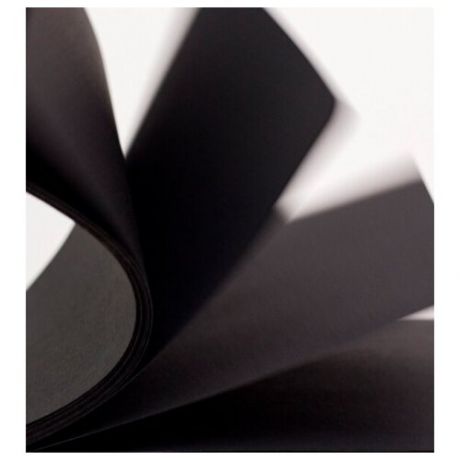 Альбомы и папки для рисования и черчения Малевичь Бумага для сухих техник "GrafArt black" 150г/м2, A2, 100 листов