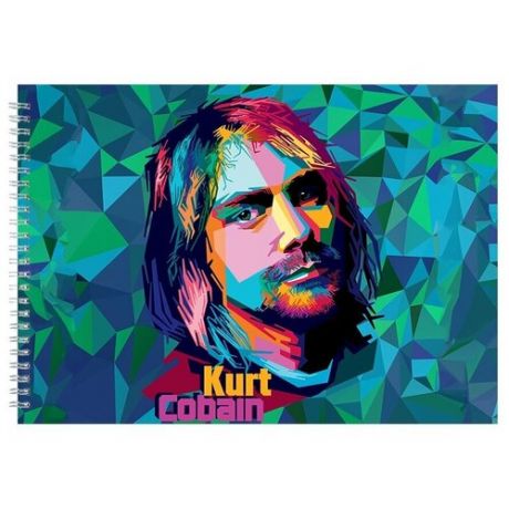 Альбом для рисования, скетчбук Pop art Kurt
