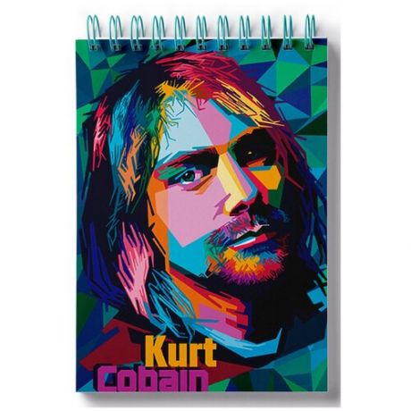 Блокнот для зарисовок, скетчбук Pop art Kurt