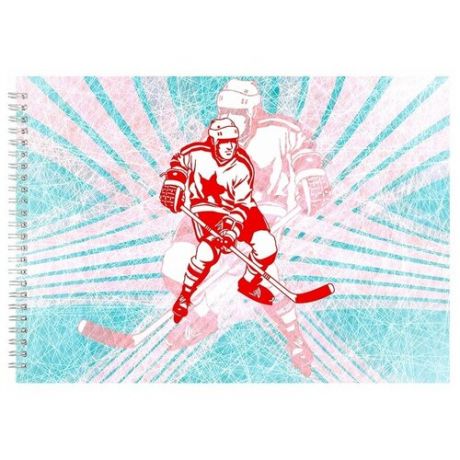 Альбом для рисования, скетчбук Хоккей