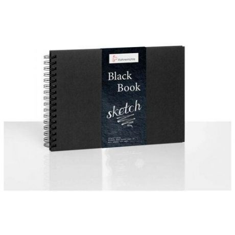 Альбом для графики на спирали Hahnemuhle "Black book"А5 30 л 250 г