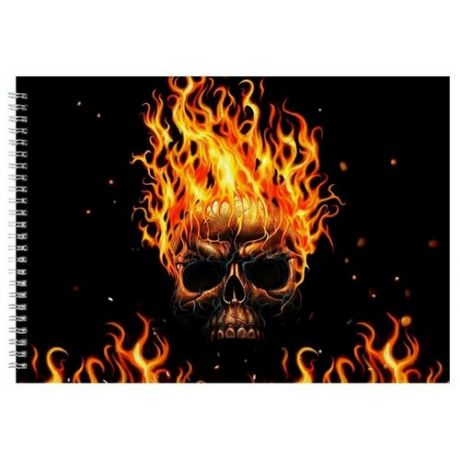 Альбом для рисования, скетчбук Hellfire