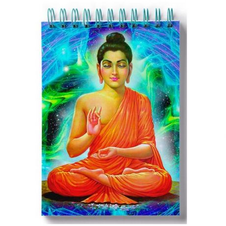 Блокнот для зарисовок, скетчбук Будда-Индийский Бог