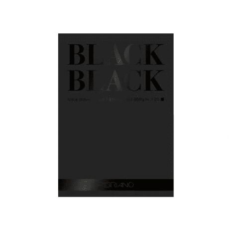 Альбом Black Black, А3, 20 л склейка по короткой стороне