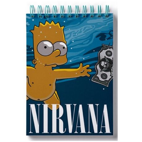 Блокнот для зарисовок, скетчбук Simpsons NEVERMIND