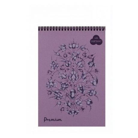Блокнот для пастели Лилия Холдинг "Premium" А3 30 л на пружине (темно-розовый) "Lavanda"
