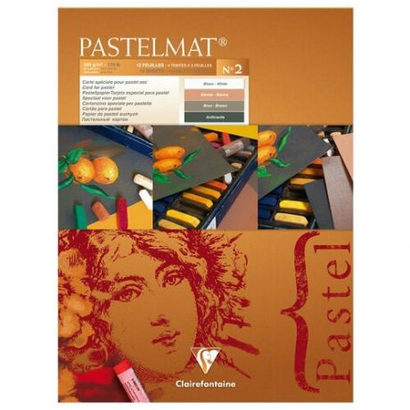 Альбом для пастели Clairefontaine Pastelmat 30 х 40 см, 360 г/м², 12 л.