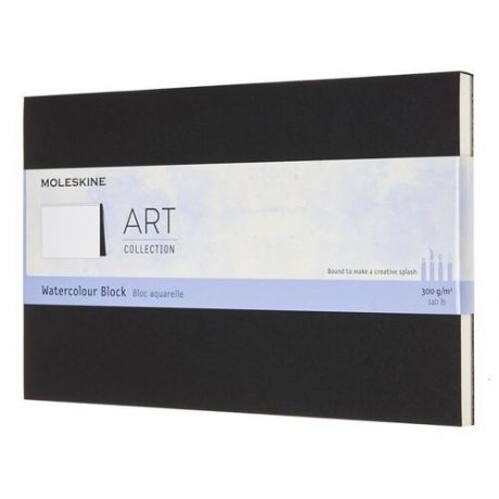 Блокнот для акварели Moleskine Art Watercolor Large, 72 стр черный