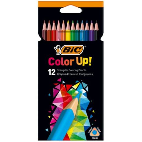 BIC Карандаши цветные Color UP, 12 цветов (9505271)