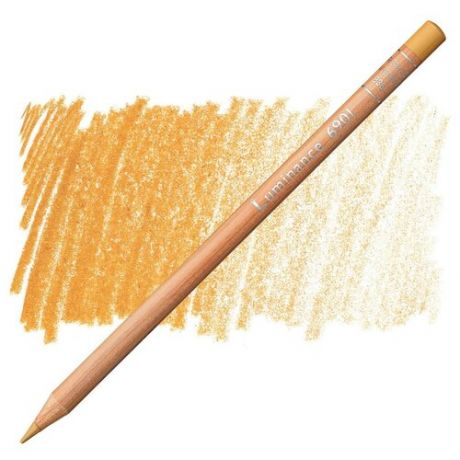 Цветные карандаши Caran d`Ache Карандаш цветной Caran d’Ache Luminance 6901, 836 Охра коричневая 50%