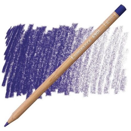Цветные карандаши Caran d`Ache Карандаш цветной Caran d’Ache Luminance 6901, 120 Фиолетовый