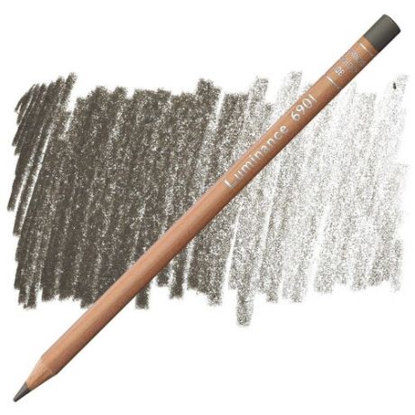 Цветные карандаши Caran d`Ache Карандаш цветной Caran d’Ache Luminance 6901, 808 Серый французский