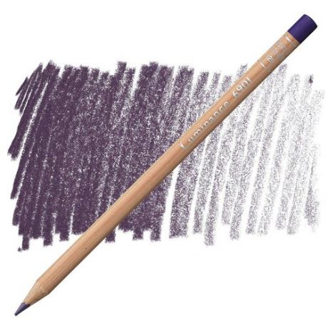 Цветные карандаши Caran d`Ache Карандаш цветной Caran d’Ache Luminance 6901, 129 Фиолетово-коричневый