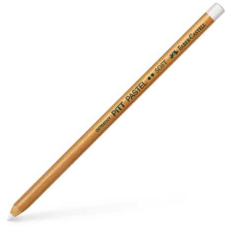 Faber-Castell Пастельный карандаш Pitt Pastel 101 белый, мягкий