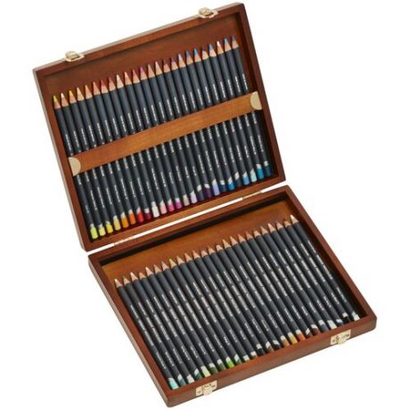 Набор карандашей цветных Derwent "Procolour" 48 цв в деревянной коробке