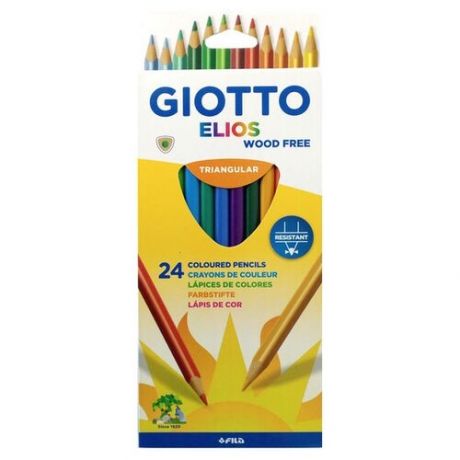 GIOTTO Цветные карандаши Elios 24 цвета (275900)