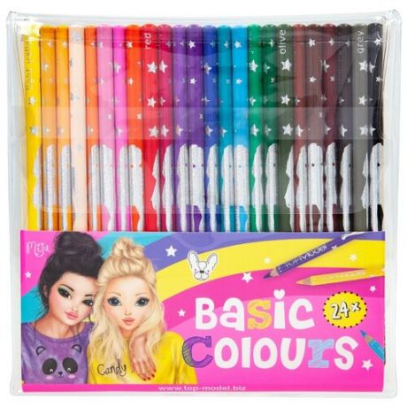 TOPModel Цветные карандаши Basic colours 24 цвета (6710)
