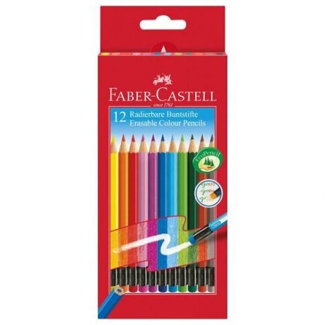 Карандаши цветные Faber-Castell 12 цветов 116612