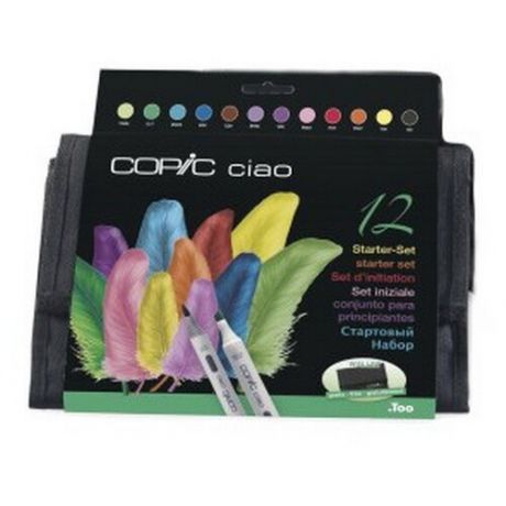 Набор маркеров Copic "Ciao" 12 цв Стартовый