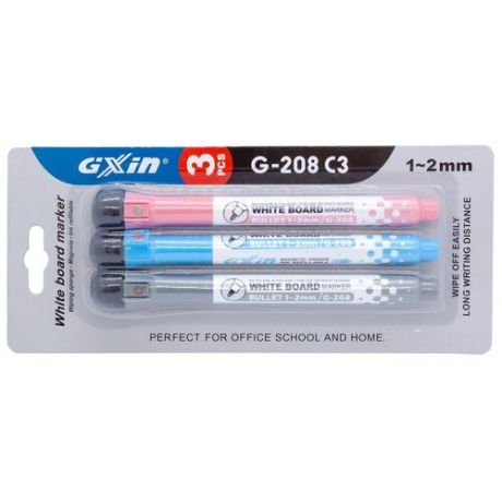 Набор маркеров Gxin для маркерных покрытий, 1-2 мм, 3 шт