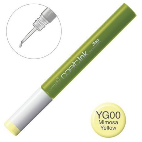 Художественный маркер COPIC Заправка для маркеров COPIC 12мл, YG00 Желтая мимоза
