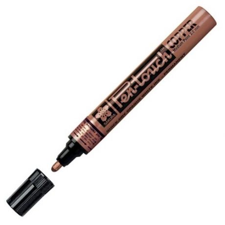 SAKURA Маркер Pen-Touch, 2.0мм, 1 шт., серебристый