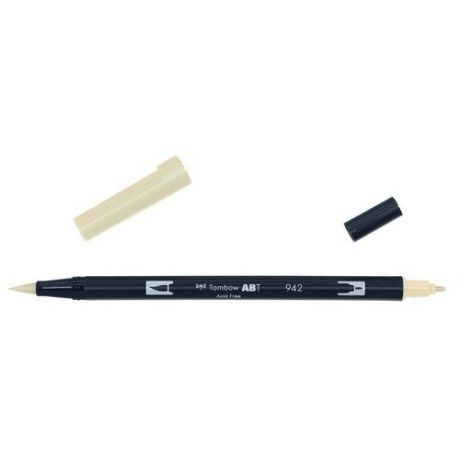 Маркер-кисть Tombow ABT Dual Brush Pen 942 загар ABT-942